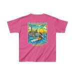 Kids Cotton Tee Shirt- Rip It Up On The GC- wording on front only - Image 12