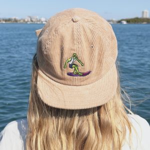 Liquid Playground Surfing Alien Cord Cap – Adjustable Comfy Cap